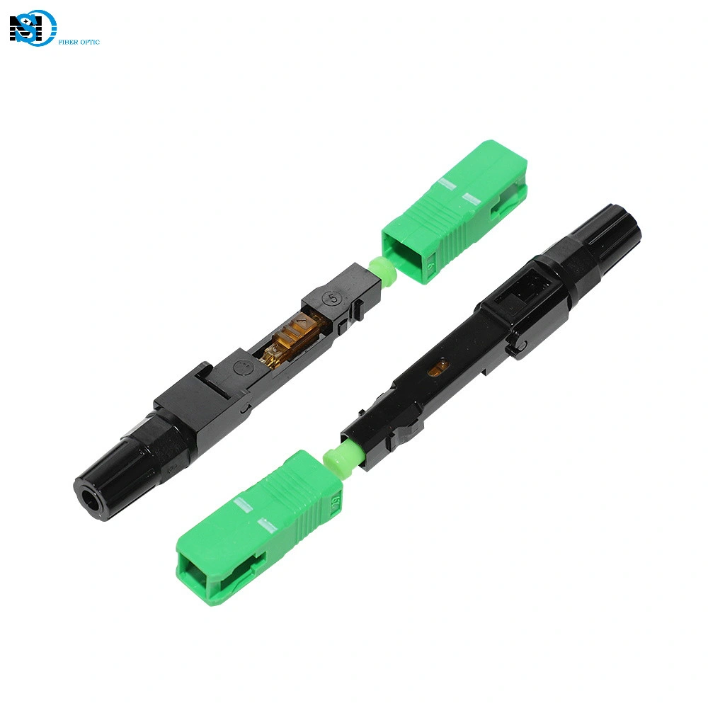 Waterproof Quick Connector Sc/APC Fiber Optic Fast Connector