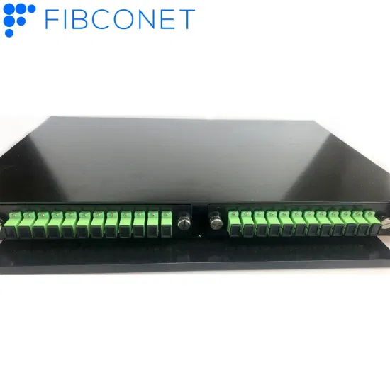 Fiber Optic 12 Port Splice Tray with Plastic Material