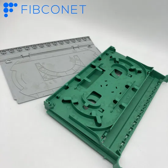 Fiber Optic 12 Cores with 12 Sc Upc Adapter Fiber Optic Splice Tray