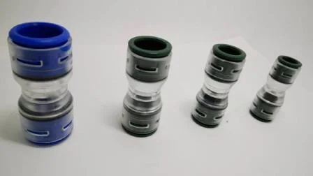 Fiber Optic Cable Couplings HDPE Air Blow Fiber Straight Gasblock Microduct Connector